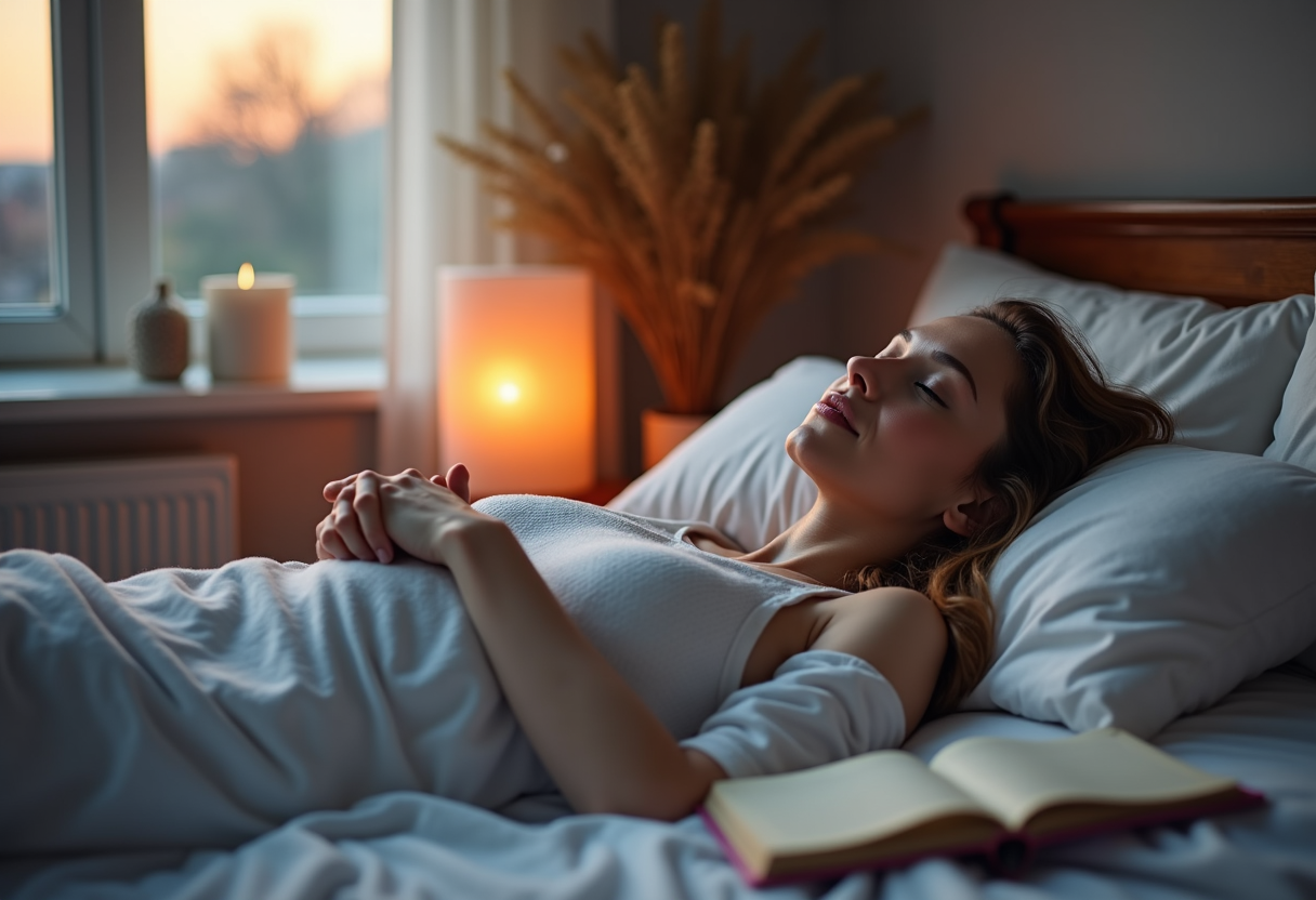 You are currently viewing Wind Down to Wellness: A 5-Minute Evening Routine to Sleep Better and Reduce Anxiety