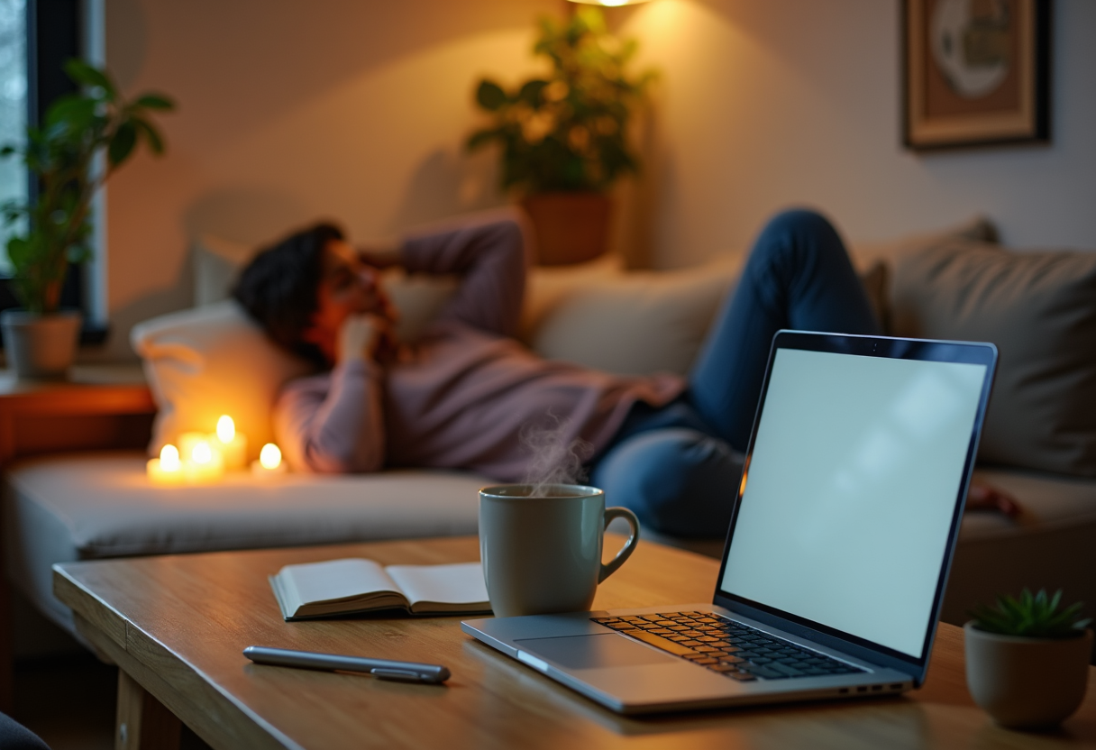 Read more about the article Evening Rituals for Busy Professionals: Balance Ambition with Self-Care