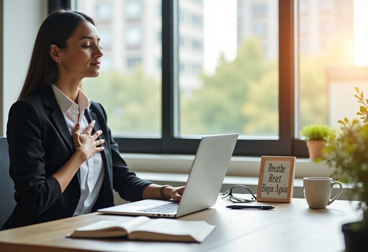 Read more about the article Micro-Habits for Resilience: The Busy Professional’s Guide to Real Self-Care