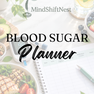 Blood Sugar Planner – Printable Glucose & Wellness Tracker