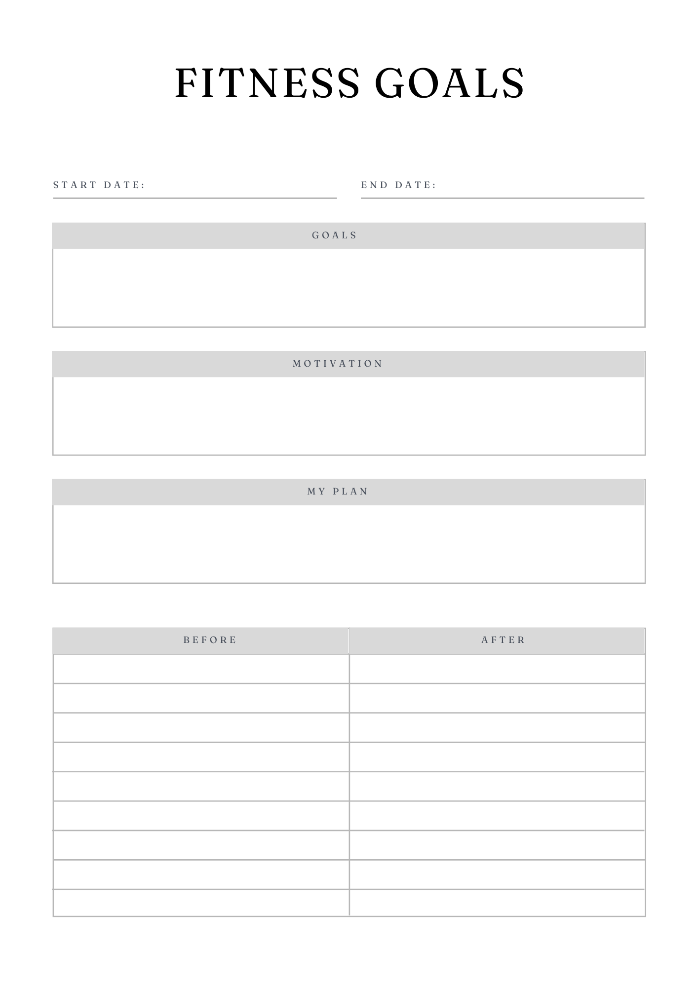 Fitness Planner – Workout & Fitness Tracker - Image 3
