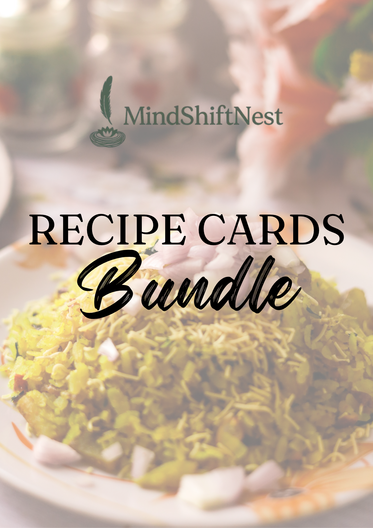 Recipe Cards & Meal Planning Bundle – 26 Printable Pages