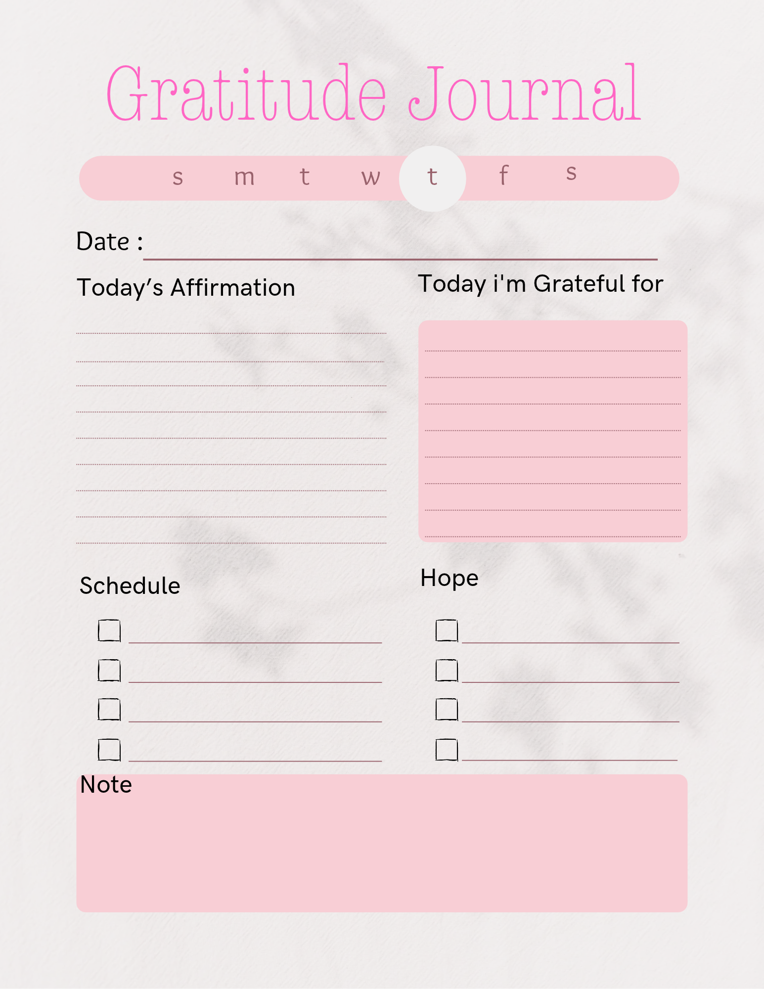 Gratitude Journal – Daily Reflection & Positive Mindset - Image 2