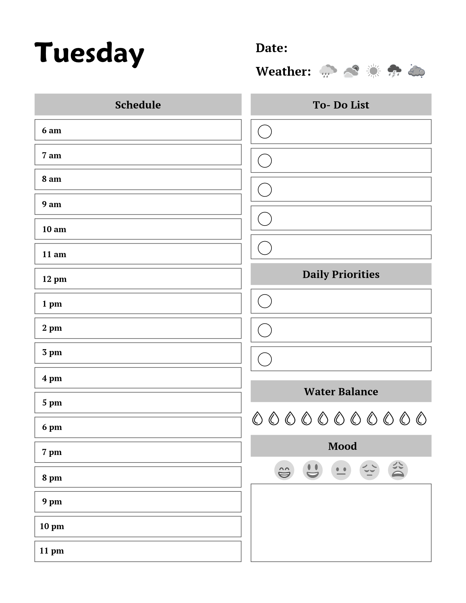 Healthy Living Planner – Daily Wellness & Lifestyle - Image 7