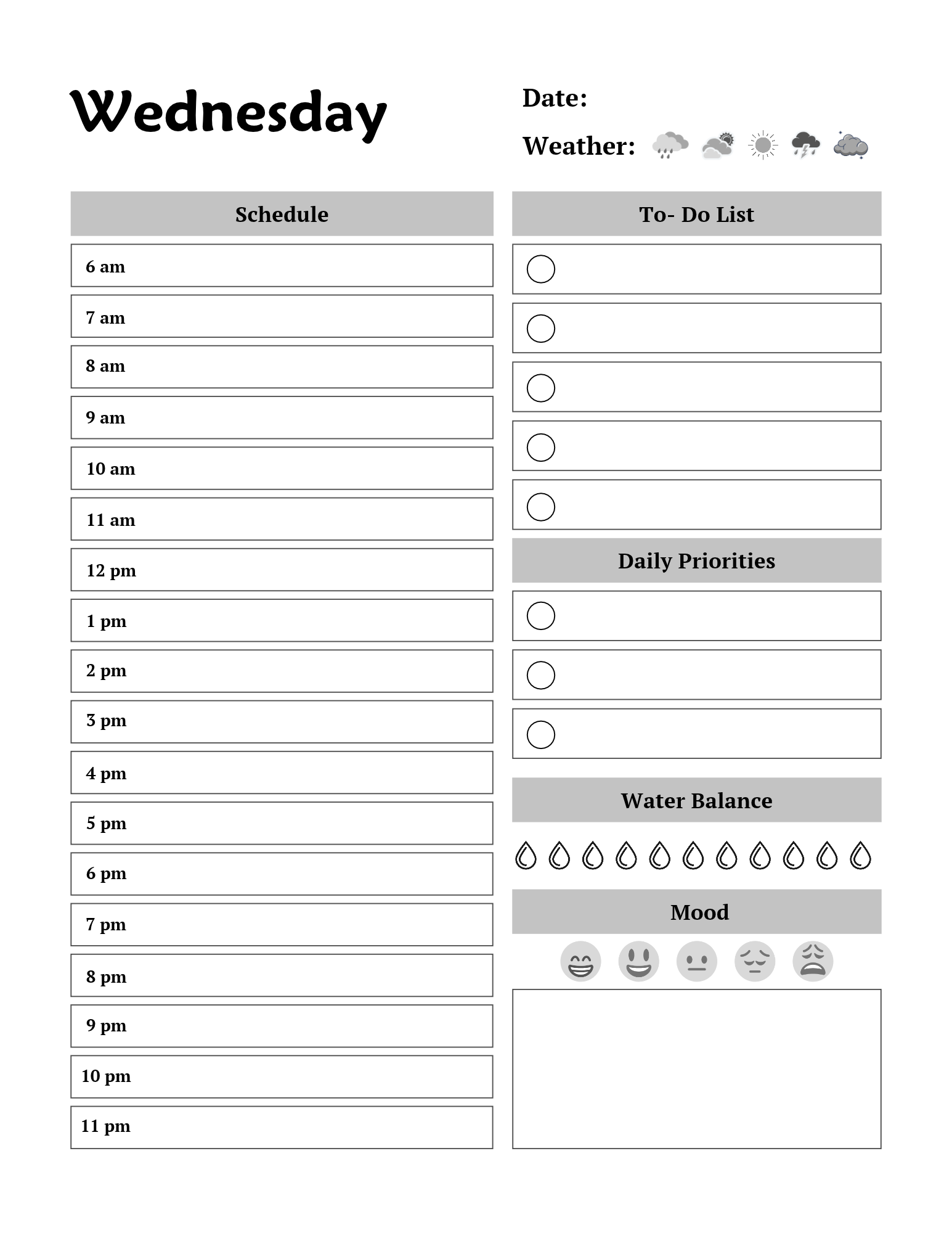 Healthy Living Planner – Daily Wellness & Lifestyle - Image 6