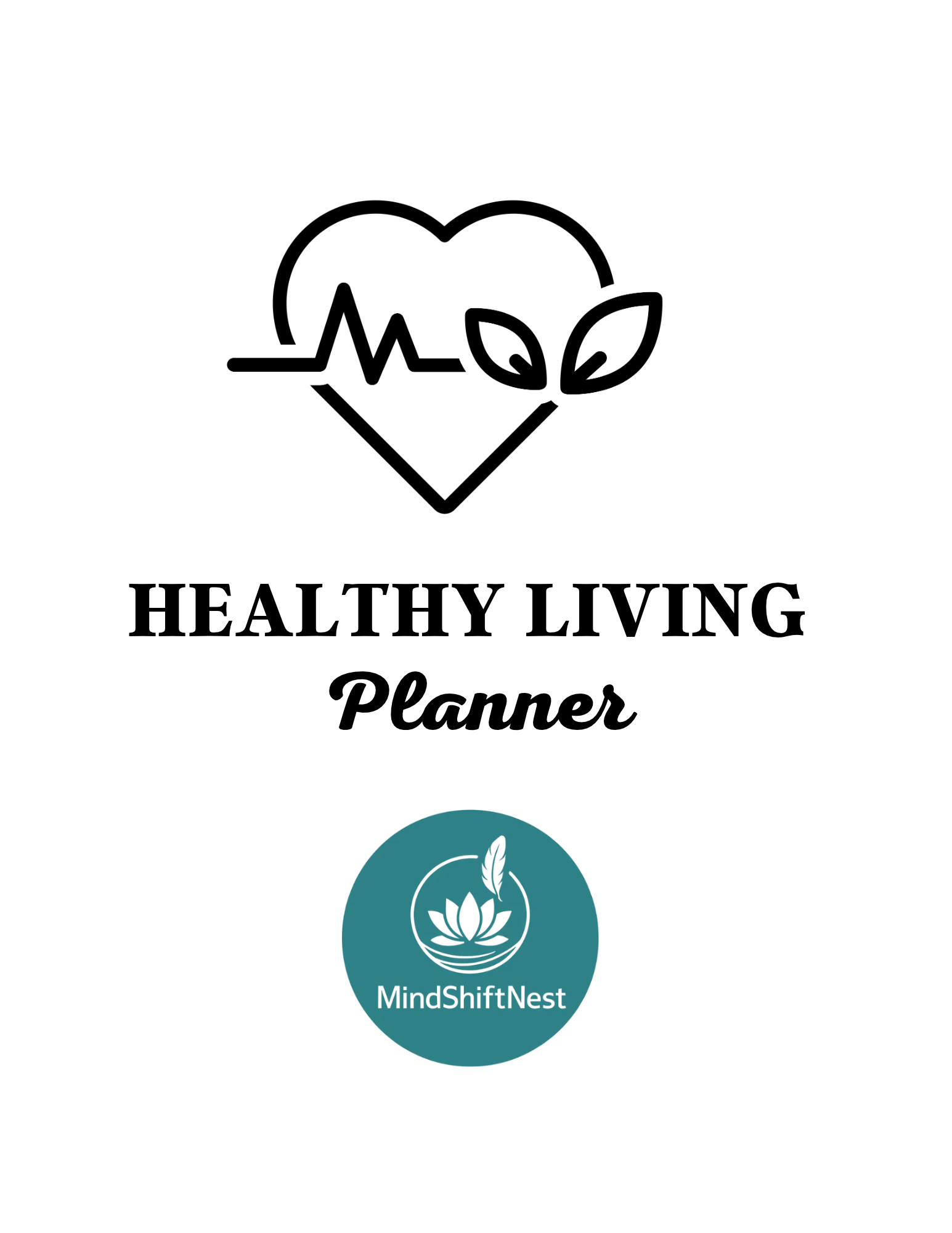 Healthy Living Planner – Daily Wellness & Lifestyle