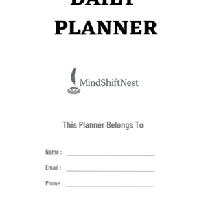 Daily Planner Printable – Priorities, Tasks & Goals