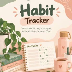 Habit Tracker Printable Bundle – Daily & Monthly Trackers